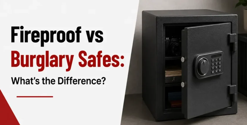 Fireproof vs Burglary Safes: What’s the Difference