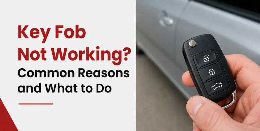 Key Fob Not Working? Common Reasons and What to Do
