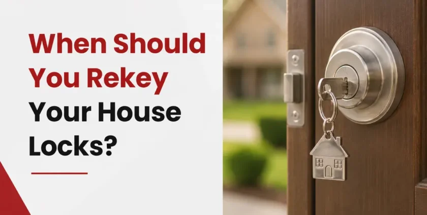 When Should You Rekey Your House Locks